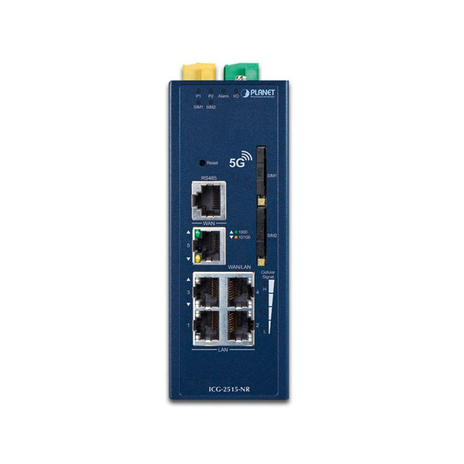 ICG-2515-NR » 5-port 5G Cellular Gateway