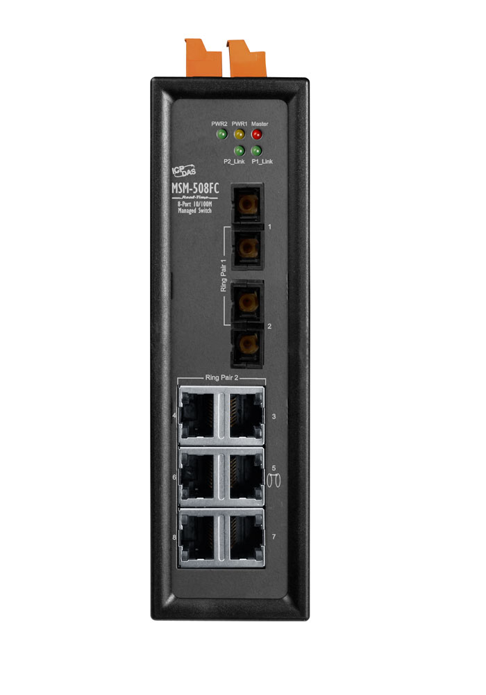 MSM-508FC-T CR » 8 Port Ethernet Switch